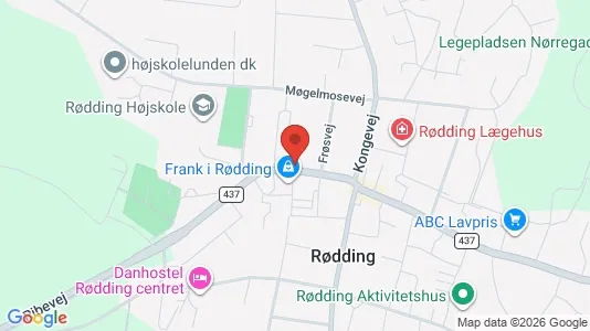 Apartments for rent in Rødding - Photo from Google Street View