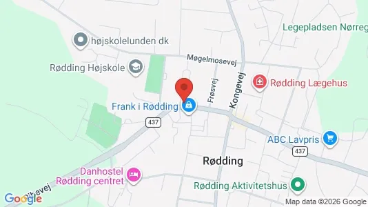Apartments for rent in Rødding - Photo from Google Street View