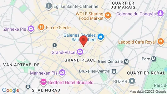 Apartments for rent in Stad Brussel - Photo from Google Street View
