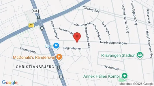 Apartments for rent i Aarhus N - kort over placeringen