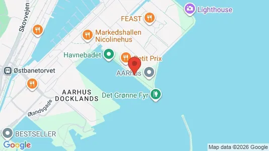 Apartments for rent i Aarhus C - kort over placeringen