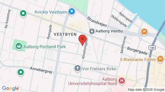 Apartments for rent in Aalborg Center - Photo from Google Street View
