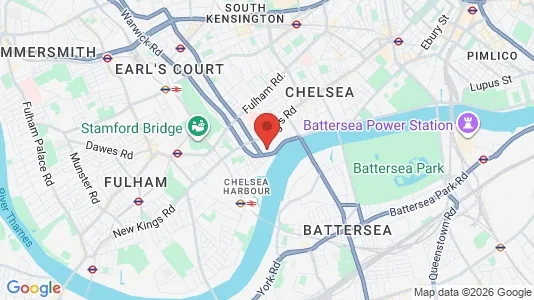 Apartments for rent i London SW10 - kort over placeringen