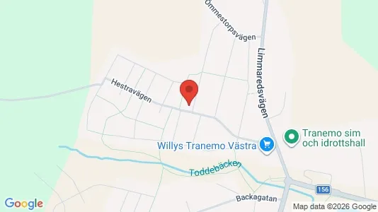 Apartments for rent i Tranemo - kort over placeringen