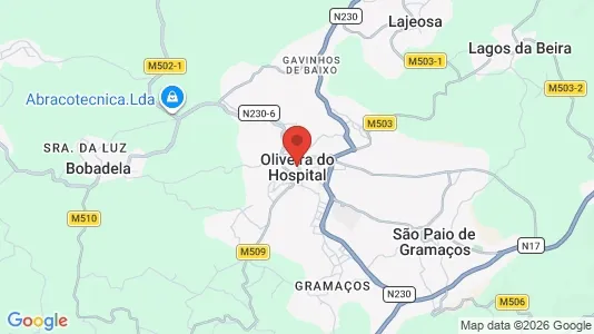 Apartments for rent in Oliveira do Hospital - Photo from Google Street View