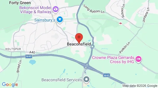 Apartments for rent i Beaconsfield - Buckinghamshire - kort over placeringen