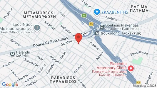 Apartments for rent i Agia Paraskevi - kort over placeringen