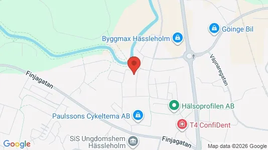 Apartments for rent i Hässleholm - kort over placeringen