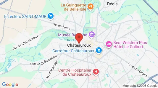 Houses for rent in Châteauroux - Photo from Google Street View