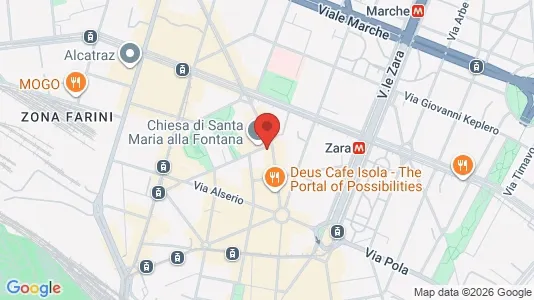 Apartments for rent i Milano Zona 9 - Porta Garibaldi, Niguarda - kort over placeringen