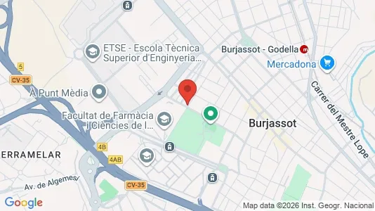 Apartments for rent in Burjassot - Photo from Google Street View