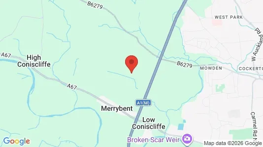 Houses for rent i Darlington - County Durham - kort over placeringen