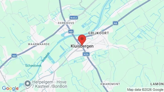 Apartments for rent i Kluisbergen - kort over placeringen