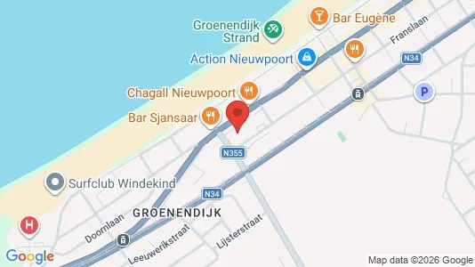 Apartments for rent i Nieuwpoort - kort over placeringen