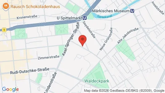 Apartments for rent in Berlin Mitte - Photo from Google Street View