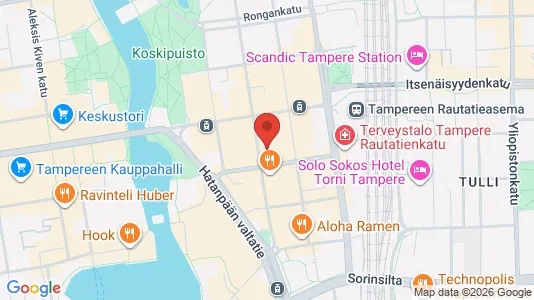 Rooms for rent in Tampere Keskinen - Photo from Google Street View