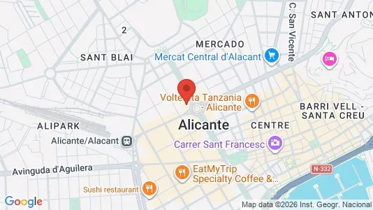 Apartments for rent in Alicante/Alacant - Photo from Google Street View