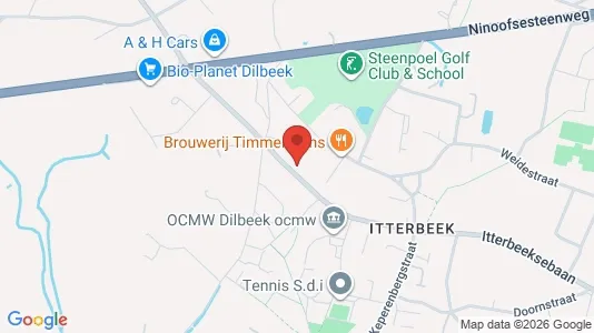 Apartments for rent i Dilbeek - kort over placeringen