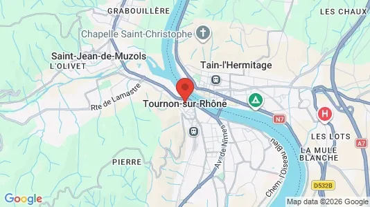 Houses for rent in Tournon-sur-Rhône - Photo from Google Street View