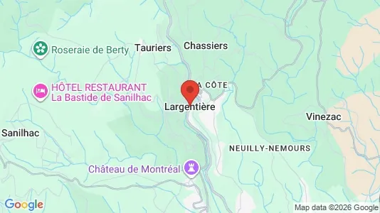 Rooms for rent in Largentière - Photo from Google Street View