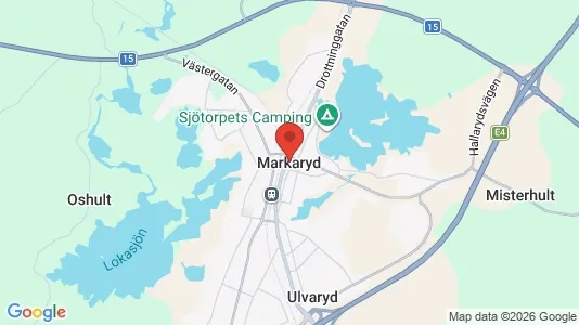 Houses for rent in Markaryd - Photo from Google Street View