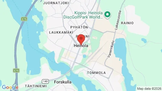 Apartments for rent i Heinola - kort over placeringen