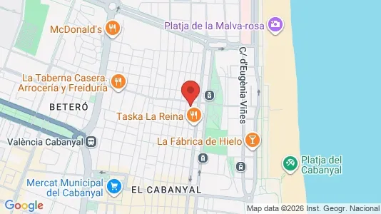 Apartments for rent in Valencia Poblats Marítims - Photo from Google Street View
