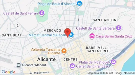 Apartments for rent in Alicante/Alacant - Photo from Google Street View