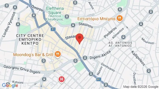 Apartments for rent i Nicosia Lefkosia - kort over placeringen