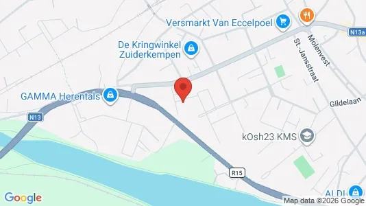 Apartments for rent i Herentals - kort over placeringen