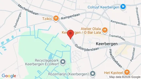 Apartments for rent i Keerbergen - kort over placeringen