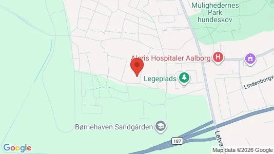 Apartments for rent i Aalborg SV - kort over placeringen