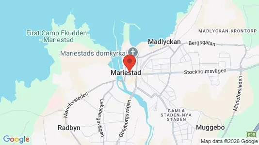 Apartments for rent i Mariestad - kort over placeringen