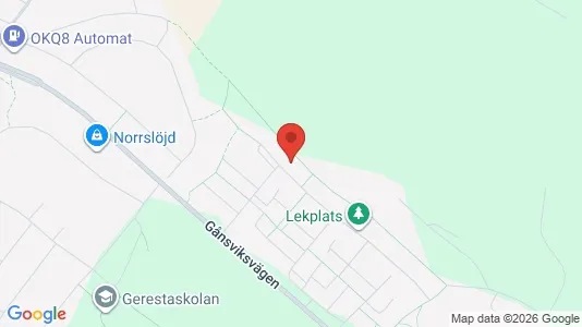 Apartments for rent i Härnösand - kort over placeringen