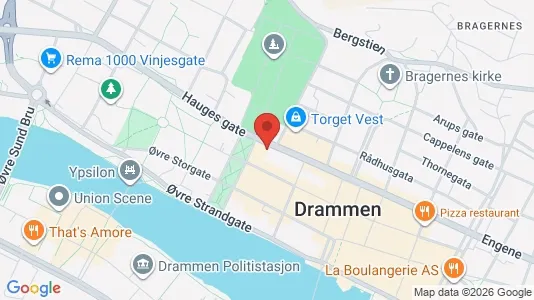 Apartments for rent in Drammen - Photo from Google Street View