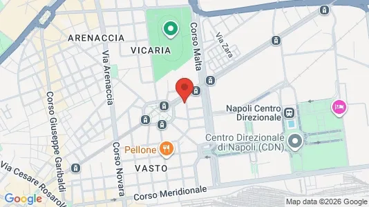 Apartments for rent i Napoli Municipalità 4 - kort over placeringen