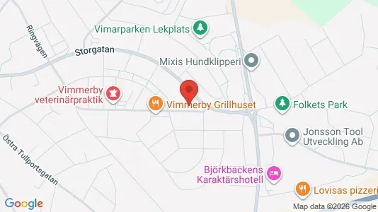 Apartments for rent i Vimmerby - kort over placeringen