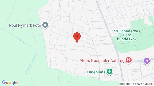 Apartments for rent i Aalborg SV - kort over placeringen