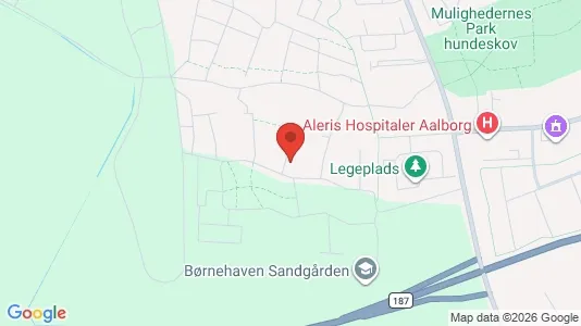 Apartments for rent i Aalborg SV - kort over placeringen