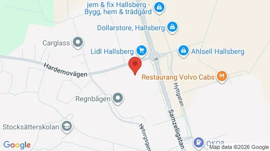Apartments for rent i Hallsberg - kort over placeringen