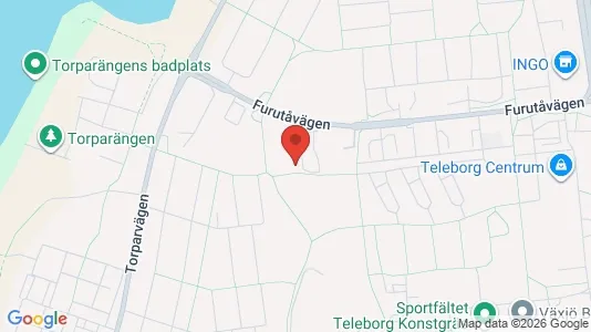 Apartments for rent i Växjö - kort over placeringen