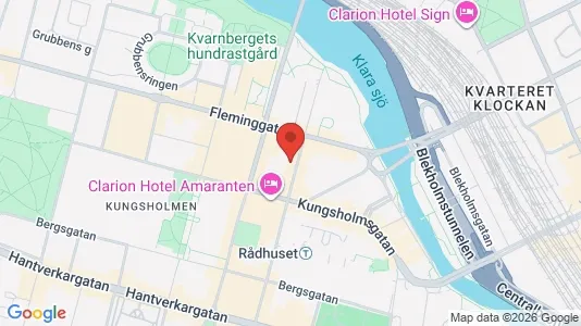 Apartments for rent i Kungsholmen - kort over placeringen