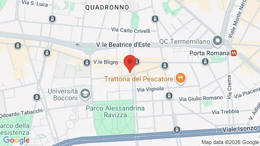 Apartments for rent i Milano Zona 5 - Vigentino, Chiaravalle, Gratosoglio - kort over placeringen