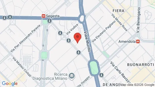 Apartments for rent i Milano Zona 7 - Baggio, De Angeli, San Siro - kort over placeringen