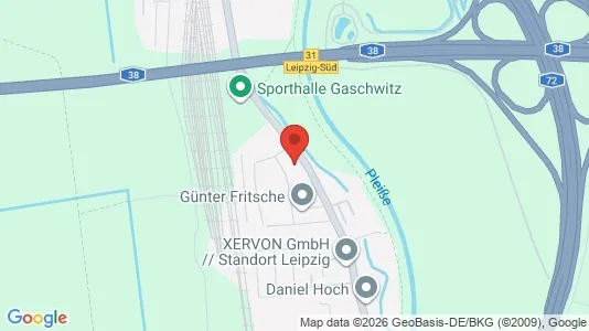 Apartments for rent i Leipzig - kort over placeringen