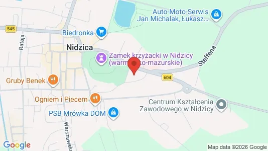 Apartments for rent in Nidzicki - Photo from Google Street View