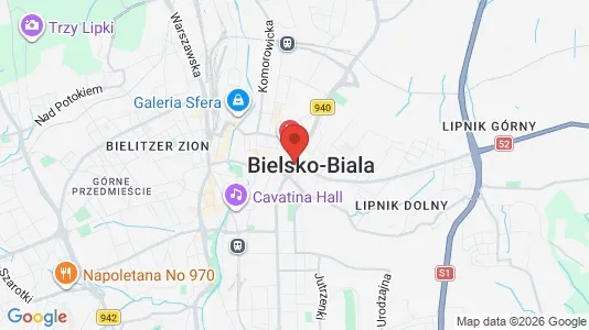Apartments for rent in Bielsko-Biała - Photo from Google Street View
