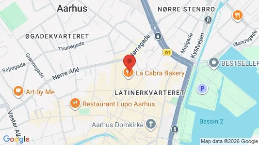 Apartments for rent i Aarhus C - kort over placeringen