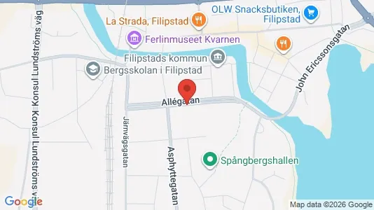 Apartments for rent i Filipstad - kort over placeringen