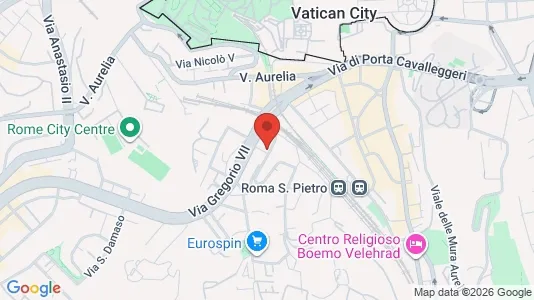 Apartments for rent i Roma Municipio XIII – Aurelia - kort over placeringen